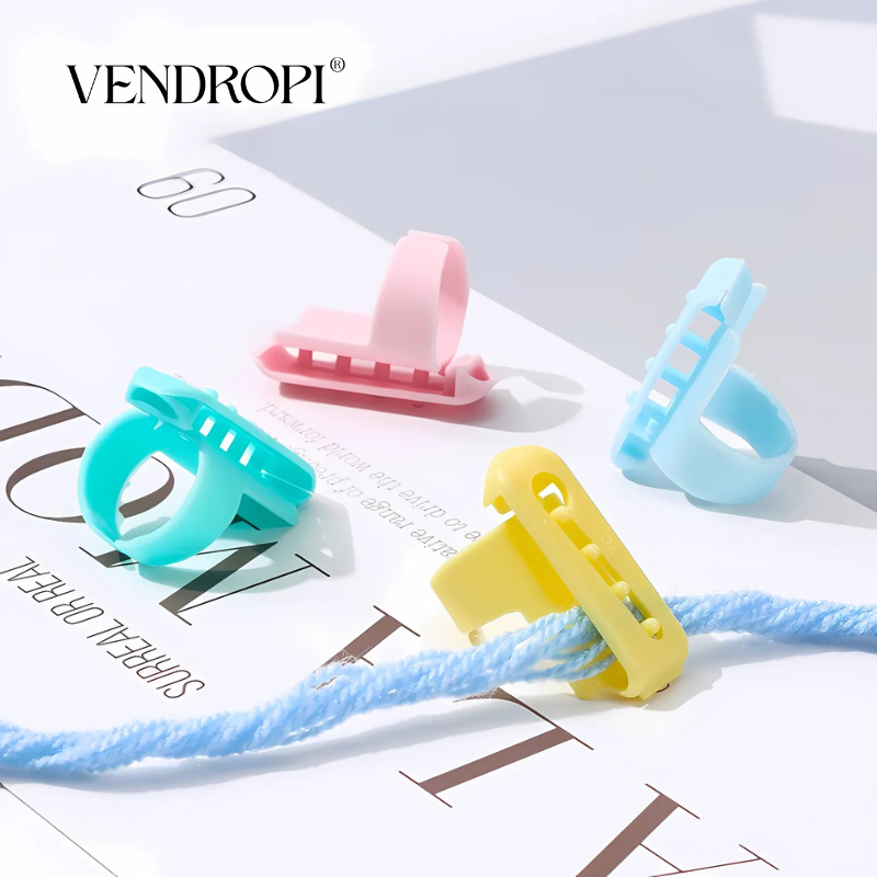 TejiFlex® Anillo para Tejer x 5 Unidades + 3 Bonos Gratis