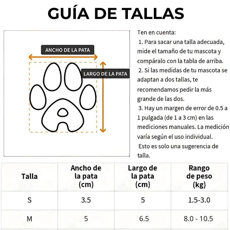 HappyPaws® Protectores para perritos x 4 Unidades