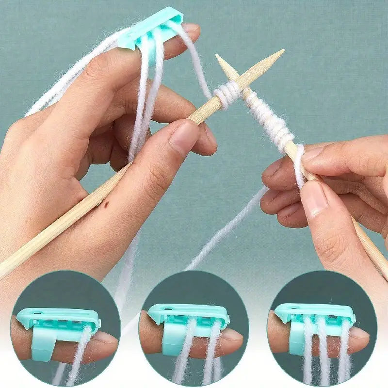 TejiFlex® Anillo para Tejer x 5 Unidades + 3 Bonos Gratis