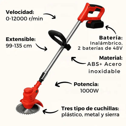 Guadaña CorteTurbo™ – Potencia sin esfuerzo