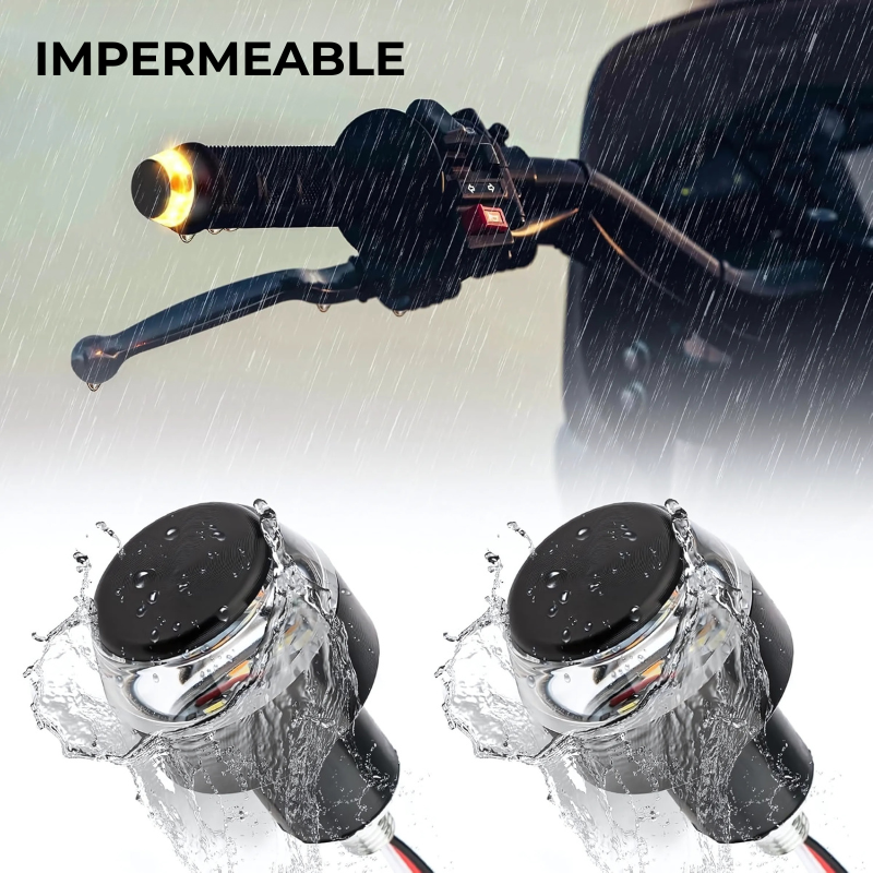 VisionRide® Luces LED para Moto x 2 Unidades