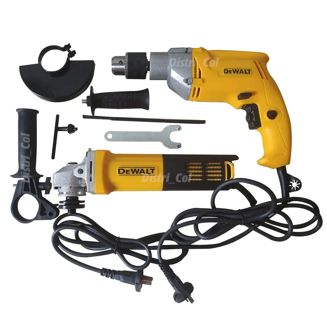 🔧💛 Combo WALTDE Taladro Percutor 1/2” + Pulidora 4 ½” – Potencia, Precisión y Rendimiento Total ⚡🛠️